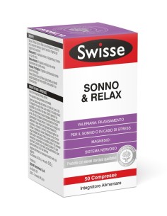 Swisse Sonno e Relax Integratore 50 Compresse